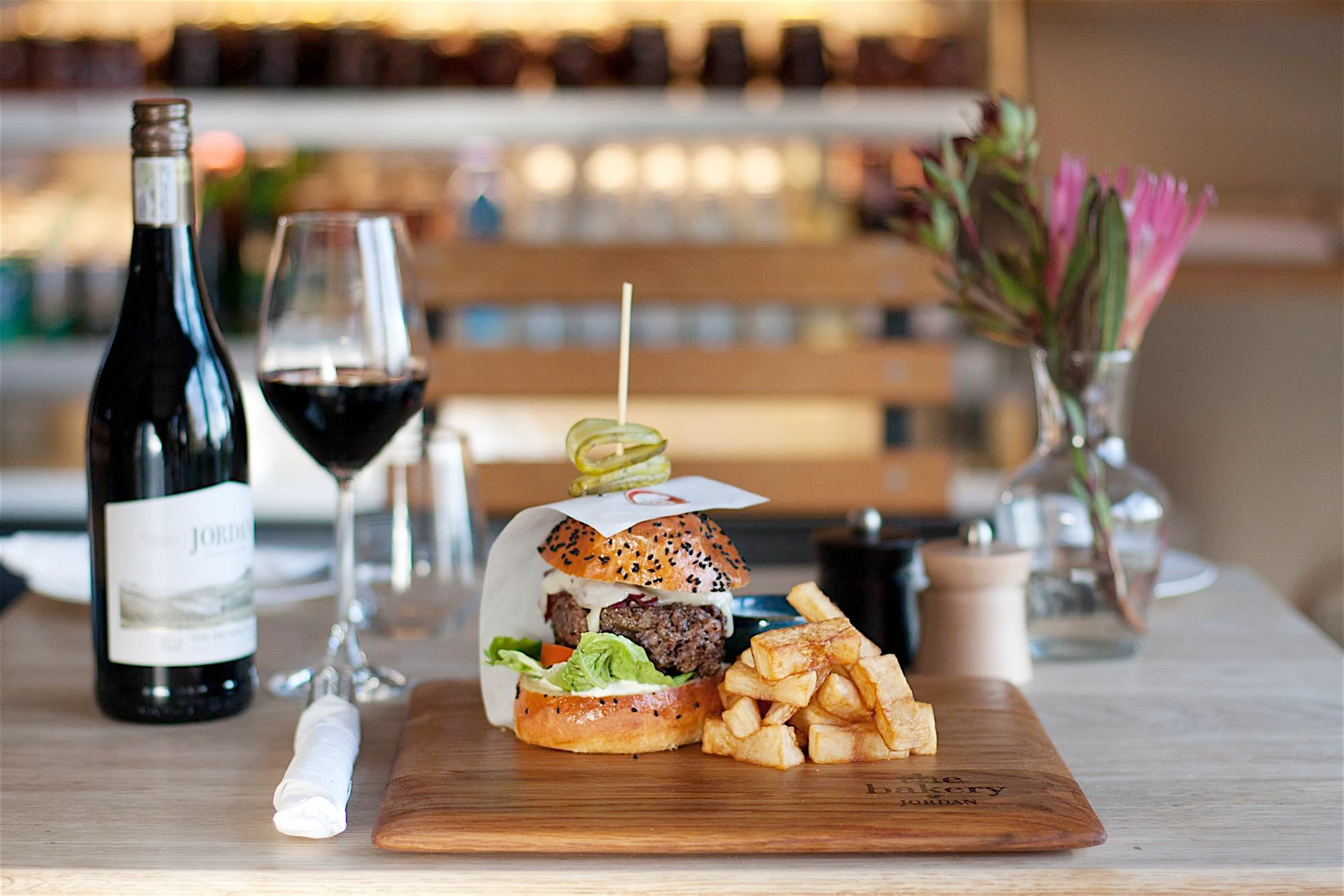 Lunch in Stellenbosch main